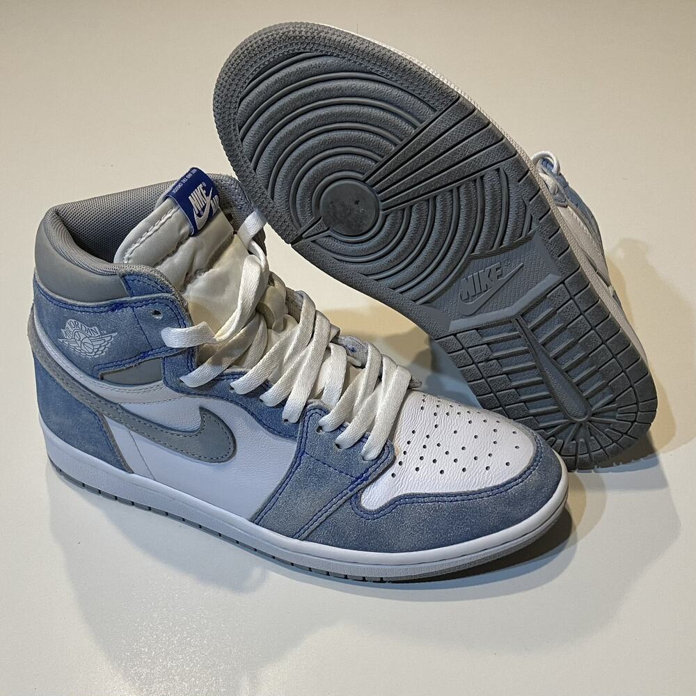 Nike Air Jordan 1 Retro High Hyper Royal CLEAN White Blue Retro Men Size 8
